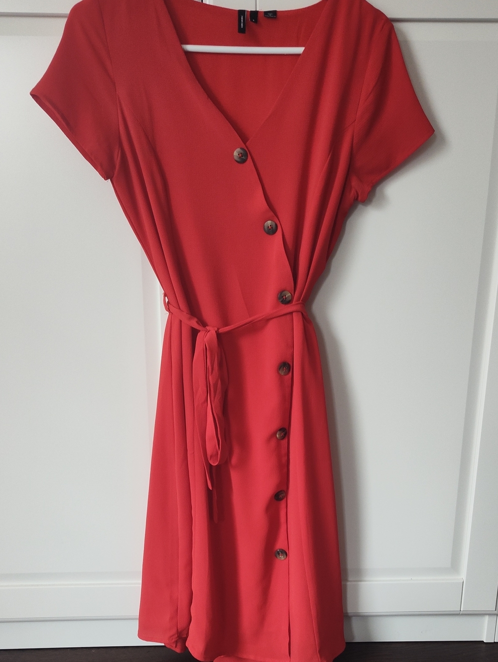 Fall Red Dress - Picture 6 of 7